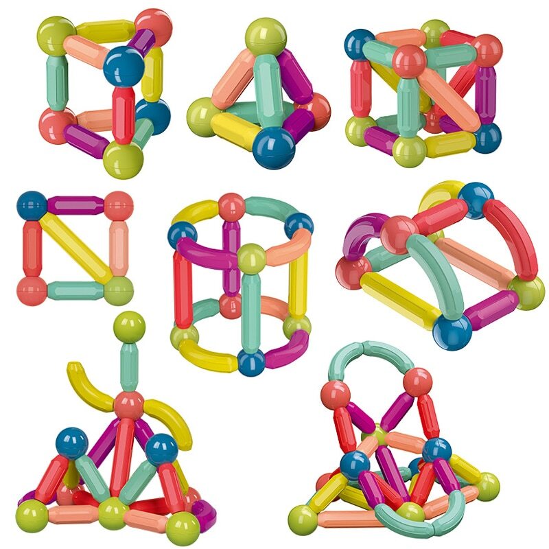 NuKids™ Magnetic Building Sticks