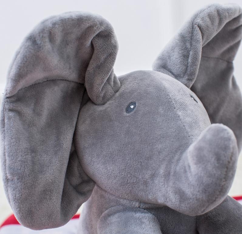 Peek-a-Boo Elephant Plush Toy -