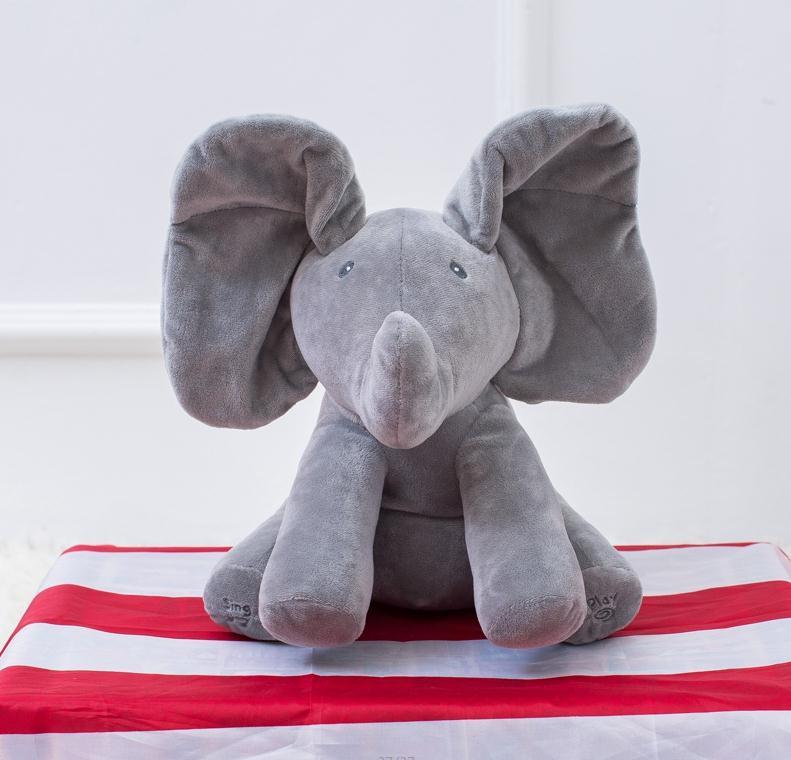 Peek-a-Boo Elephant Plush Toy -