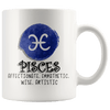 Pisces Constellation Coffee Mug - Zodiac Coffee Cup - Great Gift For Horoscope Lover - SPCM