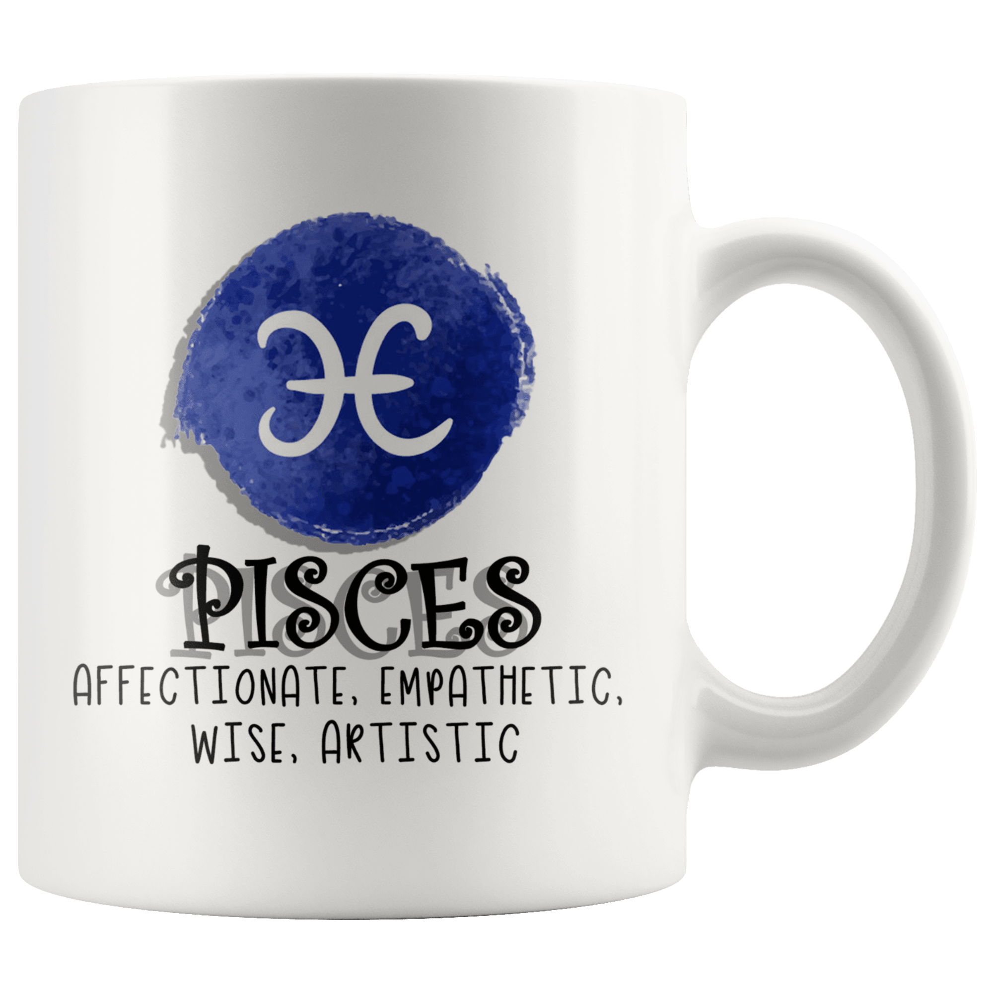 Pisces Constellation Coffee Mug - Zodiac Coffee Cup - Great Gift For Horoscope Lover - SPCM