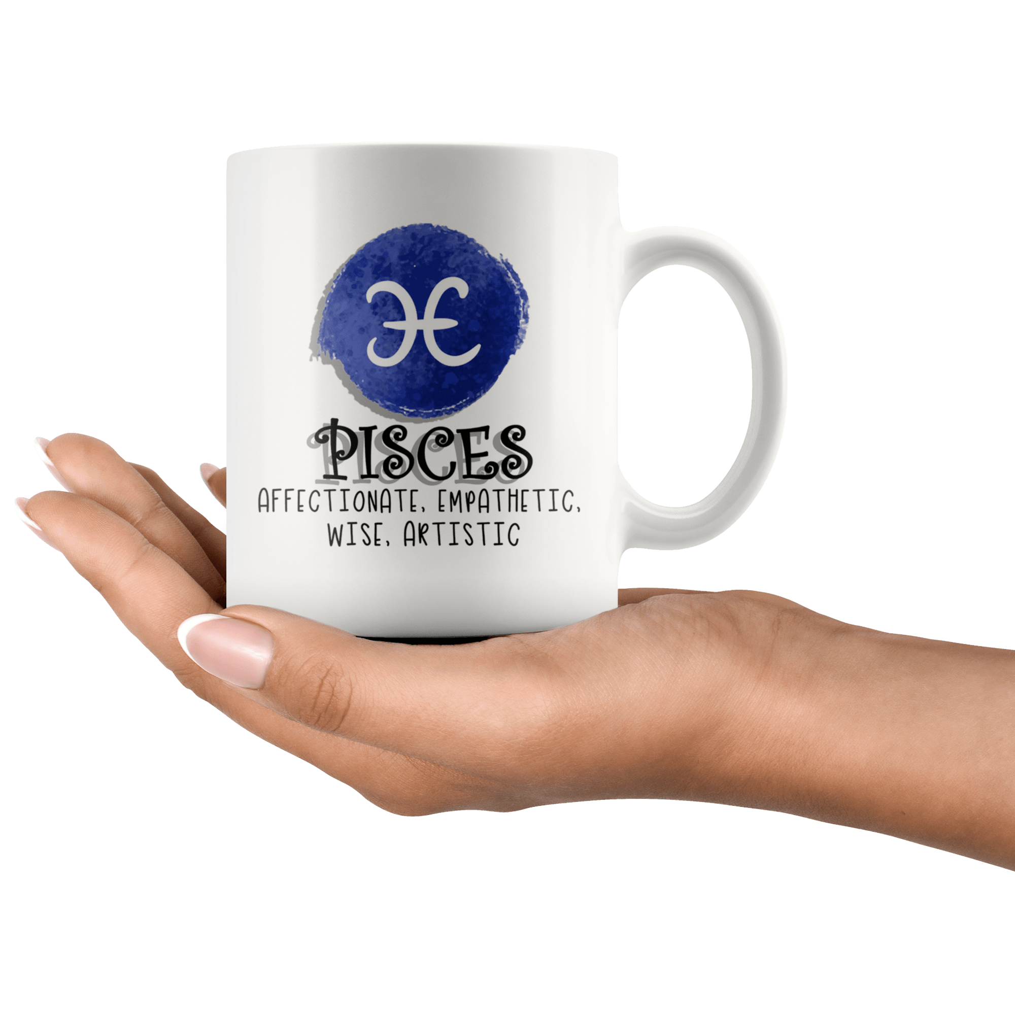 Pisces Constellation Coffee Mug - Zodiac Coffee Cup - Great Gift For Horoscope Lover - SPCM