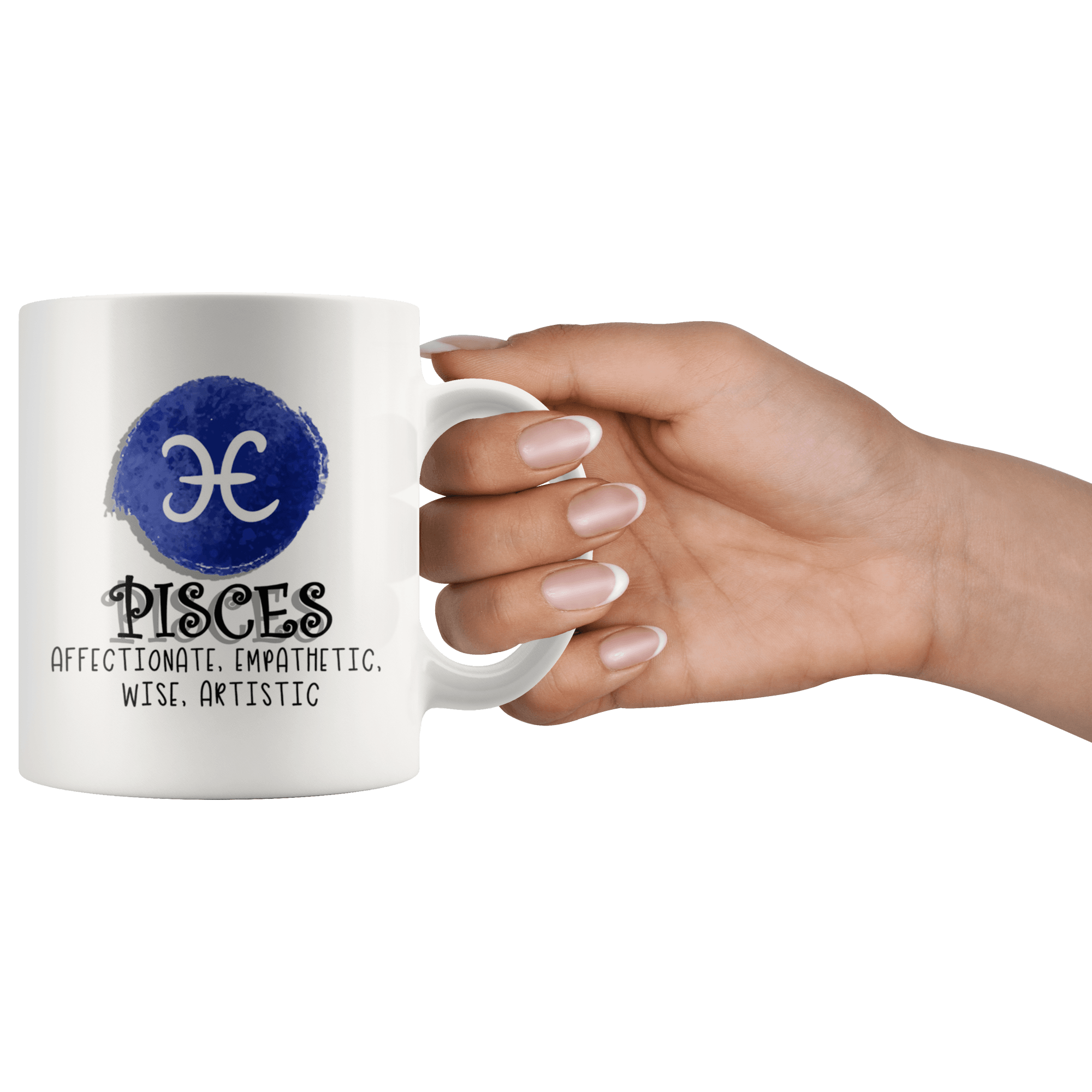 Pisces Constellation Coffee Mug - Zodiac Coffee Cup - Great Gift For Horoscope Lover - SPCM