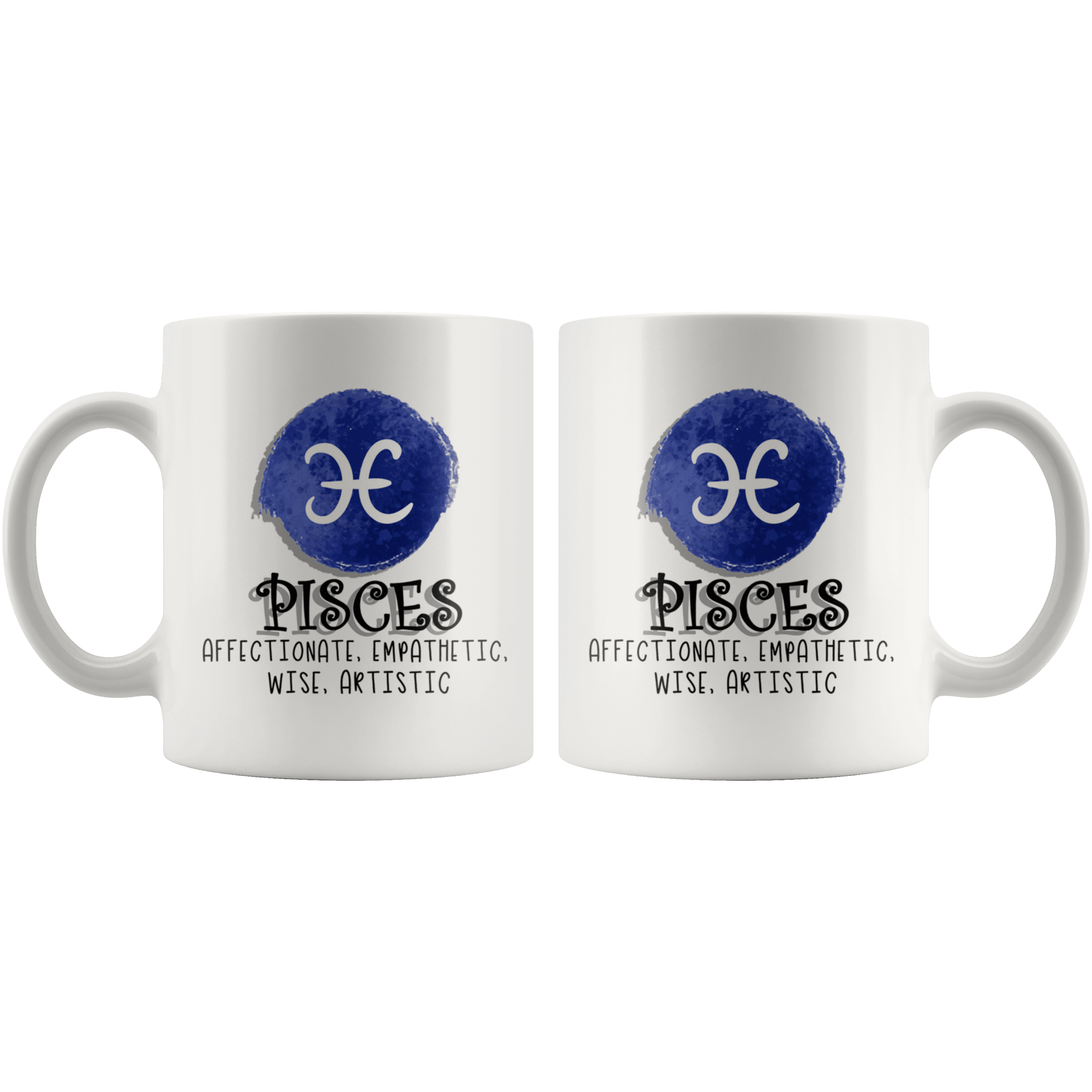 Pisces Constellation Coffee Mug - Zodiac Coffee Cup - Great Gift For Horoscope Lover - SPCM
