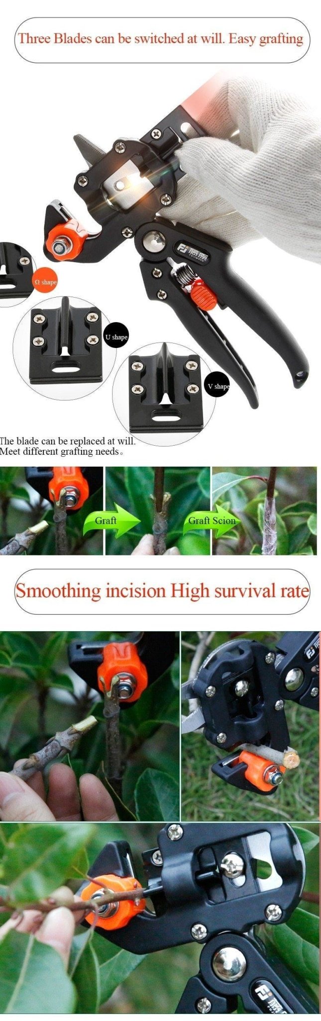 Professional Gardening Hand Pruning Shears - 14:193