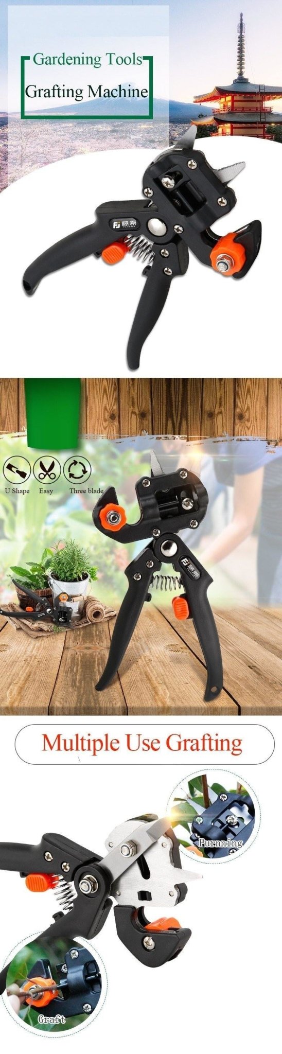 Professional Gardening Hand Pruning Shears - 14:193