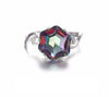 Rainbow Fire Mystic Topaz Ring -