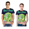 Rick &amp; Morty 3D Printed T Shirt -