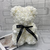 Rose Teddy Bear With Artificial Flowers - 14:771