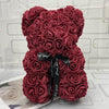 Rose Teddy Bear With Artificial Flowers - 14:200002984