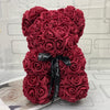 Rose Teddy Bear With Artificial Flowers - 14:771