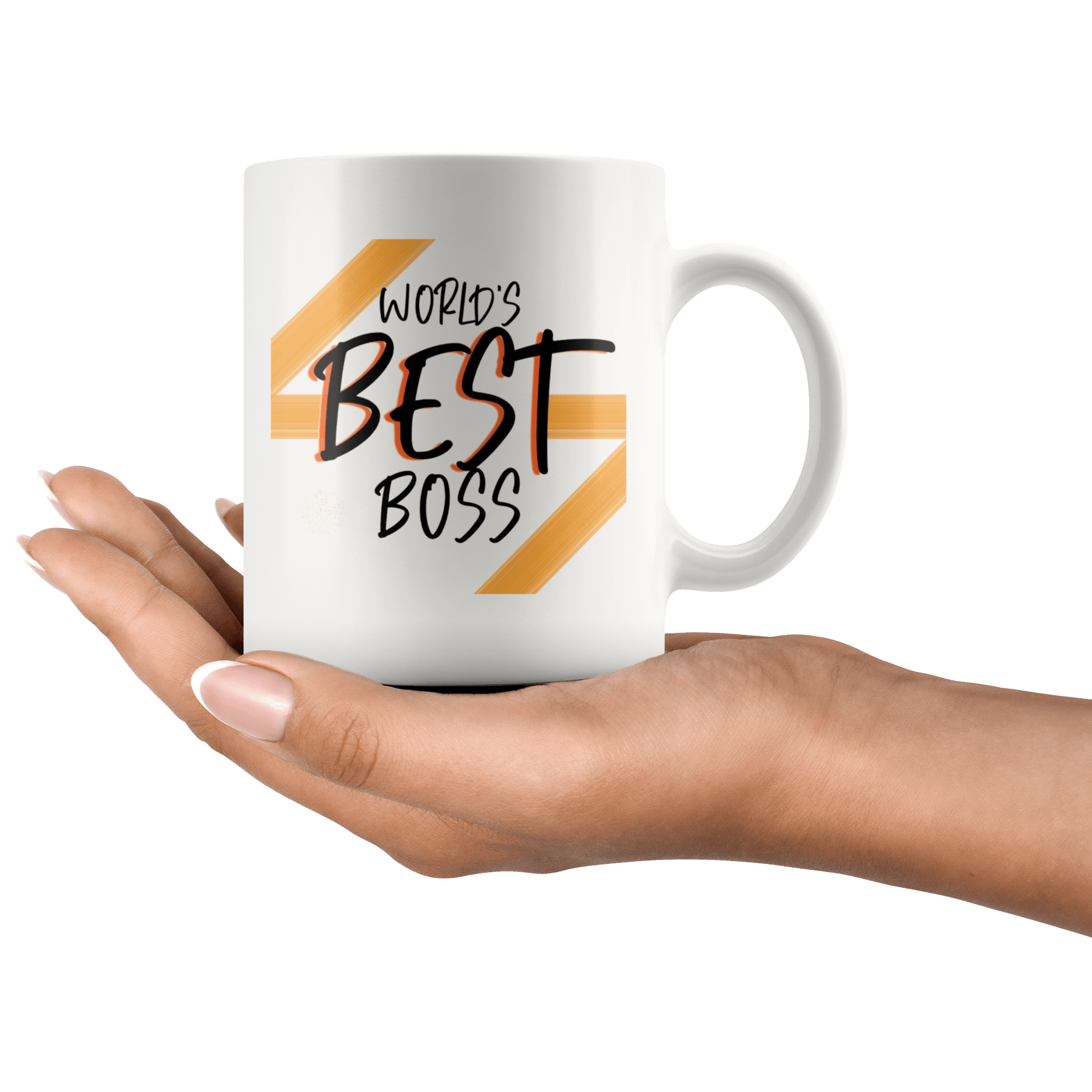 World's Best Boss Coffee Mug - Coffee Cups Gift Idea For Men &amp; Women Boss - SPCM
