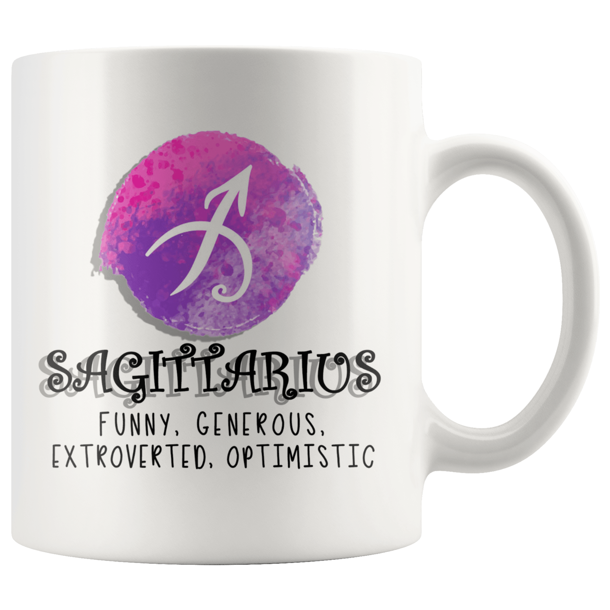 Sagittarios Constellation Coffee Mug - Zodiac Coffee Cup - Great Gift For Horoscope Lover - SPCM