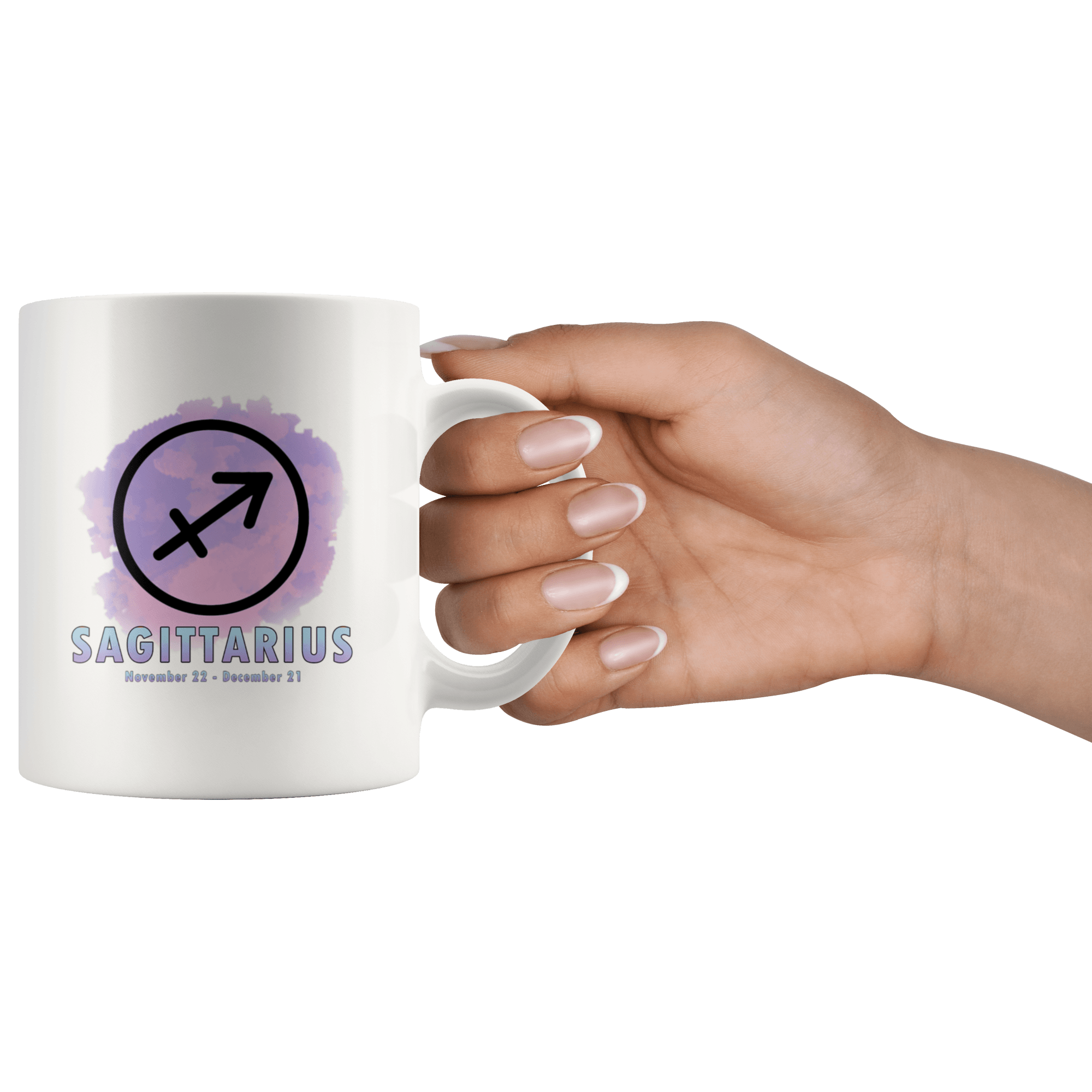 Sagittarius Coffee Mug - Sagittarius Constellation Coffee Cup - Zodiac Gifts For Horoscope Lover Born in November or December - SPCM