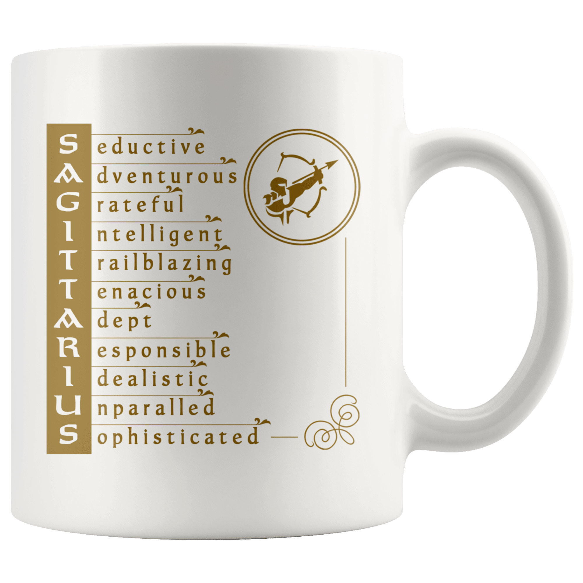 Sagittarius Zodiac Coffee Mug - Constellation Coffee Cup - Great Gift For Horoscope Lover - SPCM