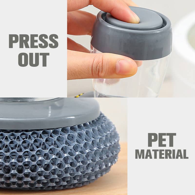 Soap Dispensing Kitchen Scrub Brush - 14:173