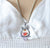 Stainless Steel Owl Pendant Necklace -
