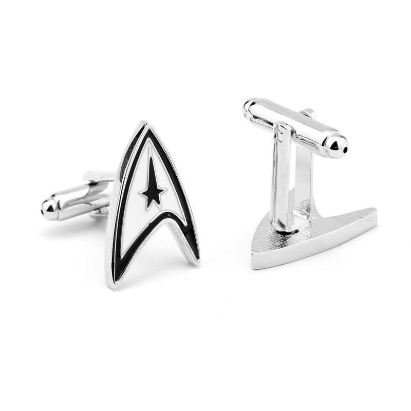 Star Trek Logo Cufflinks For Men (1 Pair) -