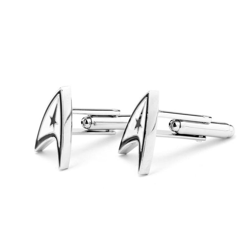 Star Trek Logo Cufflinks For Men (1 Pair) -