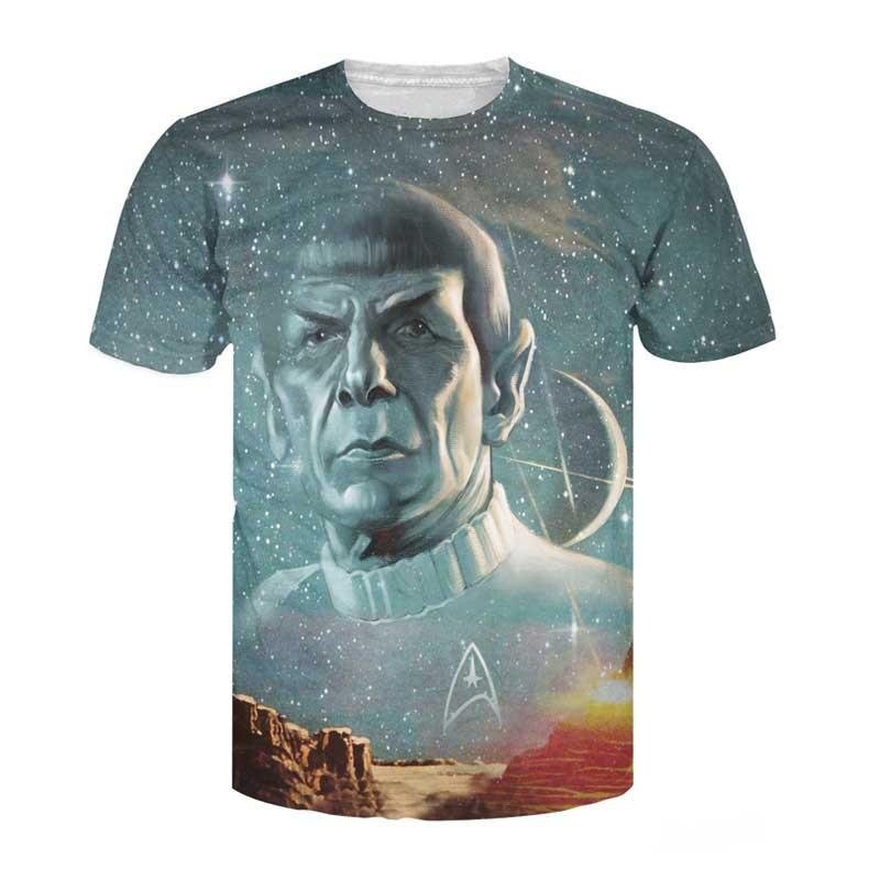 Star Trek Spock Galaxy T-Shirt -