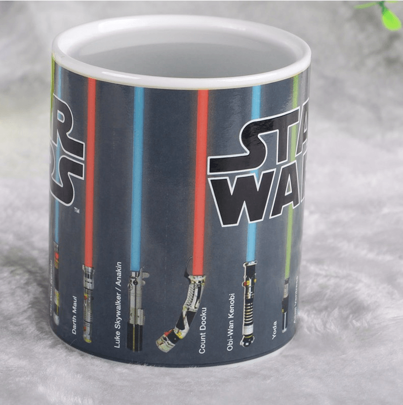 Star Wars Lightsabers Heat Sensitive Mug -