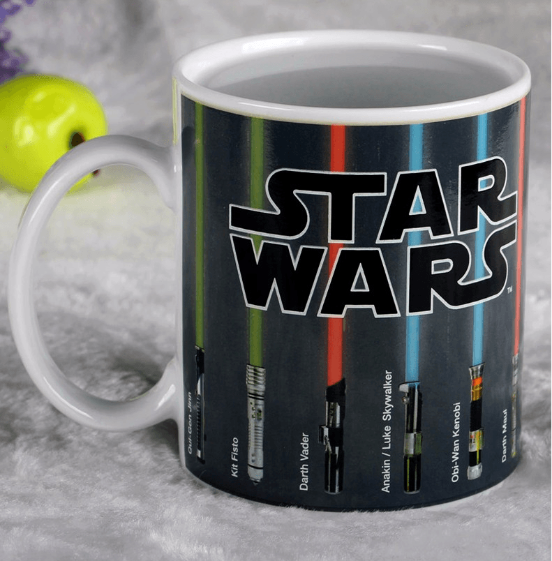 Star Wars Lightsabers Heat Sensitive Mug -
