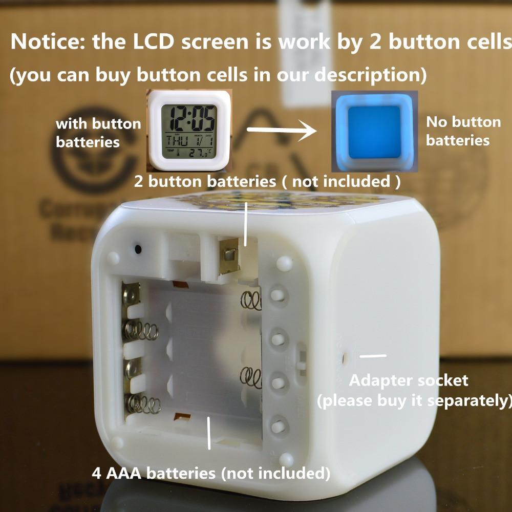 Super Mario Glowing Clock -