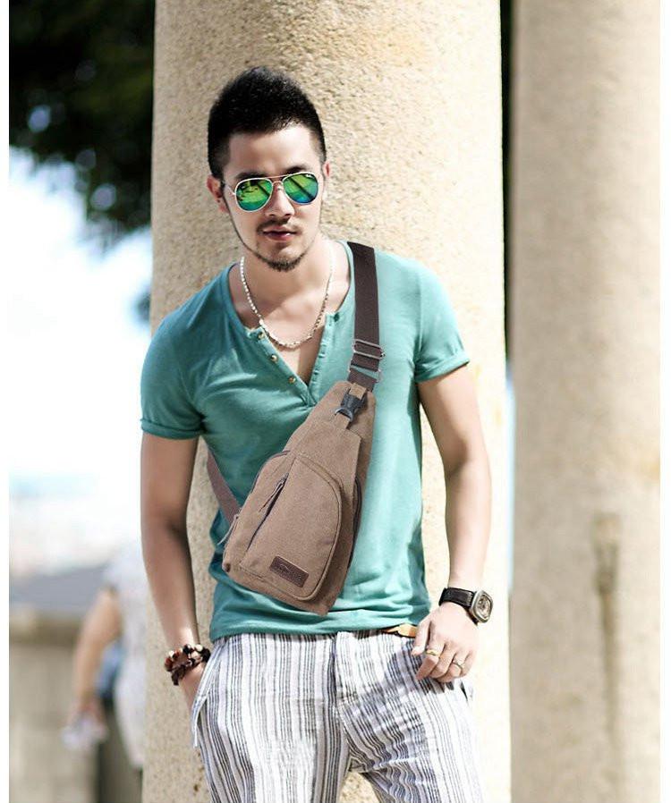 Tactical Military Messenger Crossbody Canvas Bag -