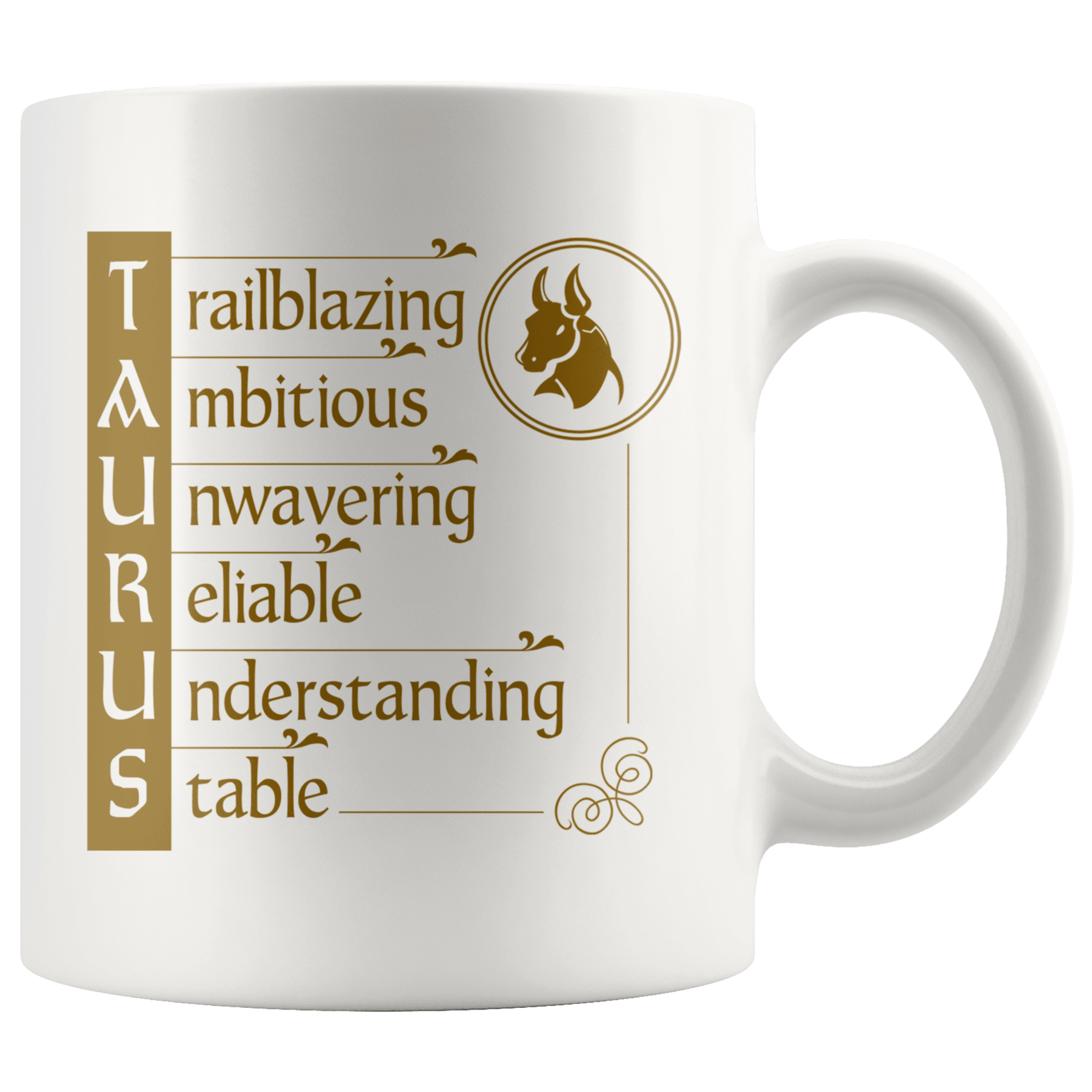 Taurus Zodiac Coffee Mug - Constellation Coffee Cup - Great Gift For Horoscope Lover - SPCM