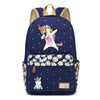 Unicorn Canvas Backpack -