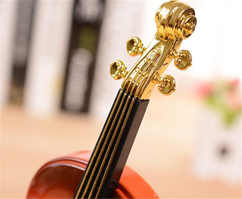 Violin Quartz Alarm Clock -
