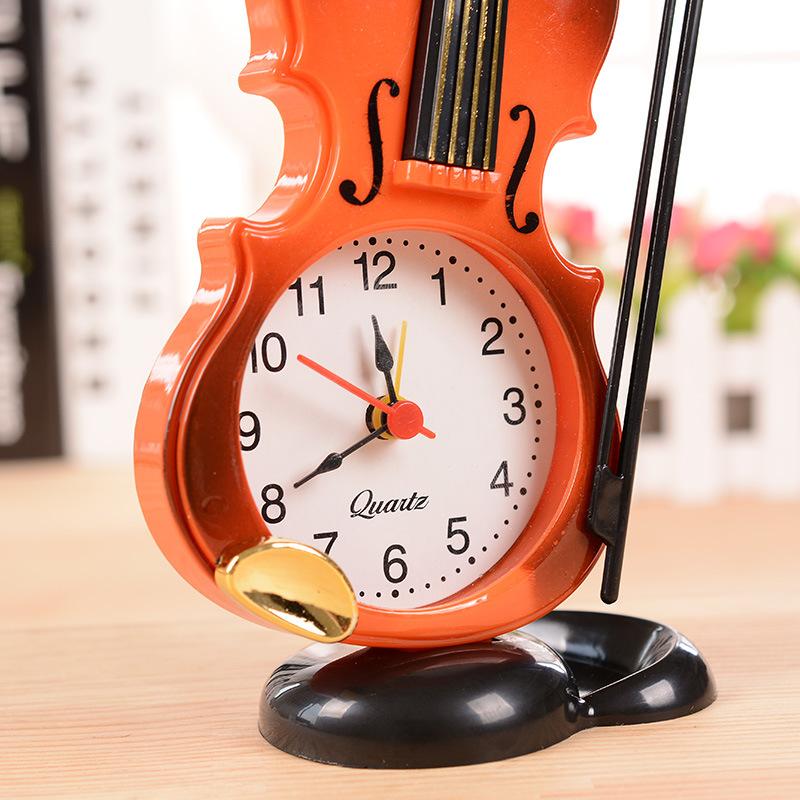 Violin Quartz Alarm Clock -