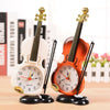Violin Quartz Alarm Clock -