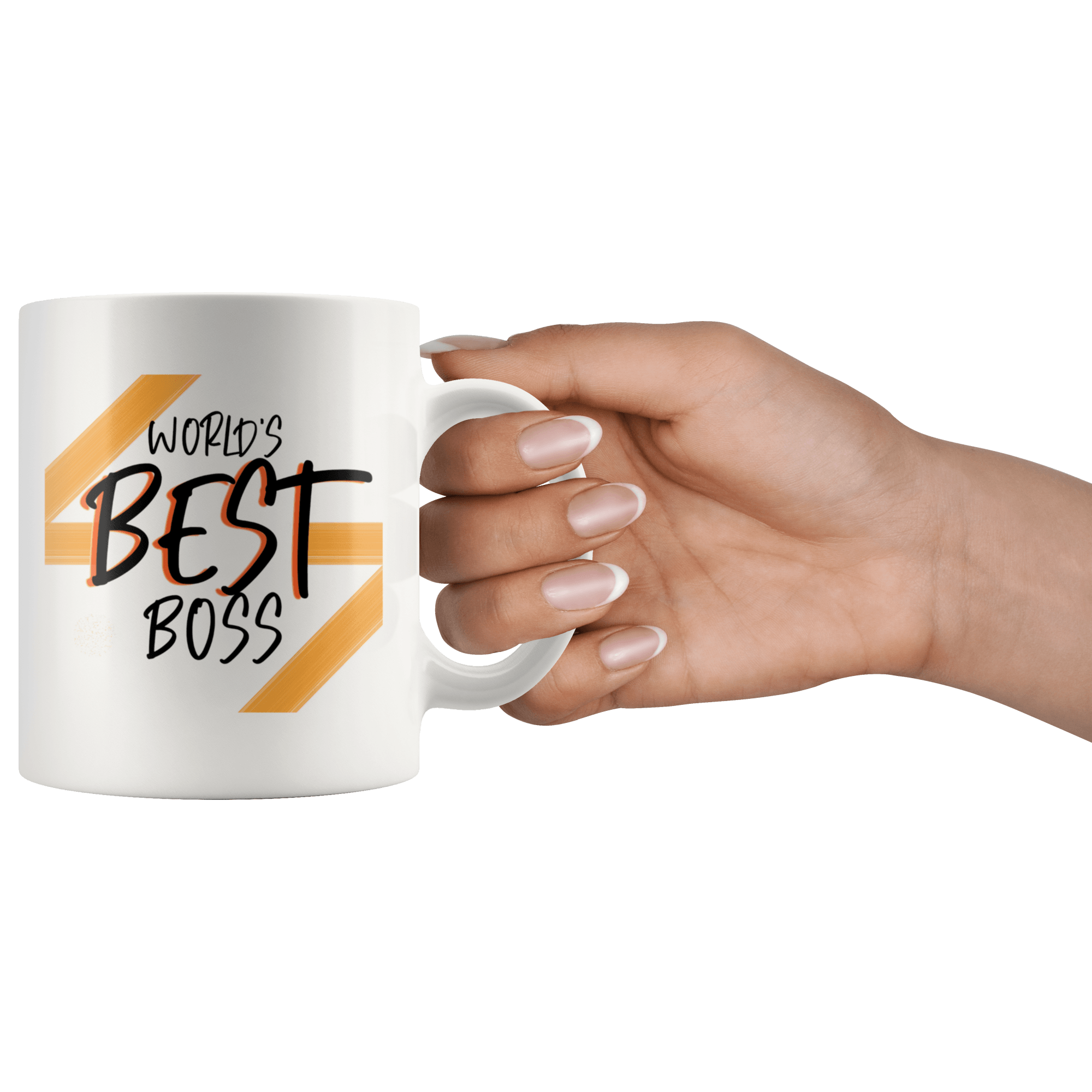 World's Best Boss Coffee Mug - Coffee Cups Gift Idea For Men &amp; Women Boss - SPCM