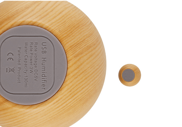 Wood Grain Aromatherapy Essential Oil Diffuser -